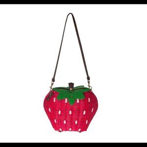 Fun Straw Crossbody Bag